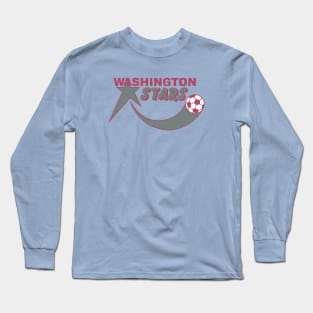 Defunct Washington Stars ASL Soccer 1987 Long Sleeve T-Shirt